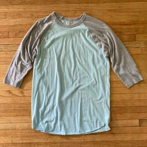American Apparel soft raglan shirt